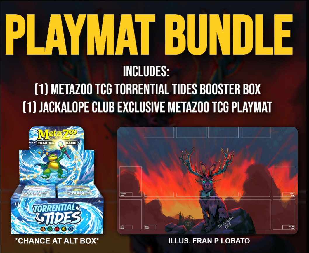 EXCLUSIVE: Torrential Tides Booster Box and Playmat Bundle
