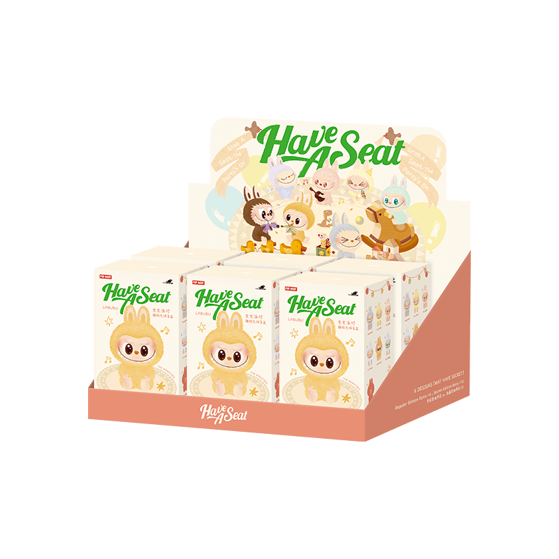 THE MONSTERS - Have a Seat Vinyl Plush Blind Box